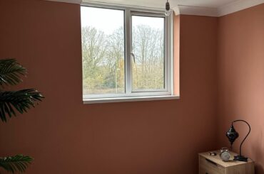 How can I put wide curtains up here?