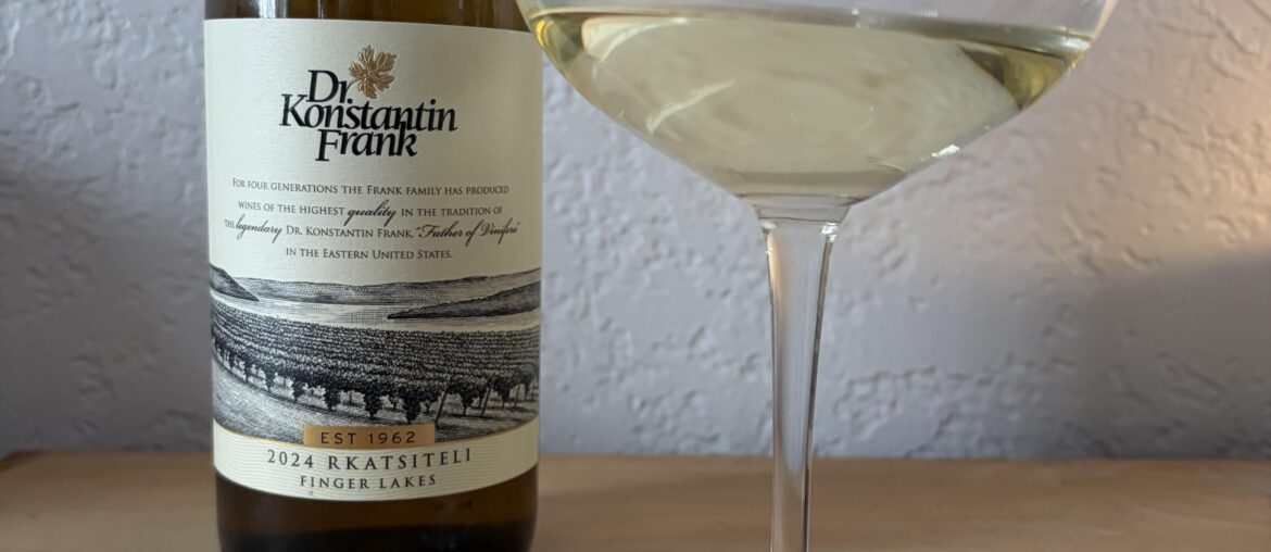 Dr Konstantin Frank Rkatsiteli, Finger Lakes 2024
