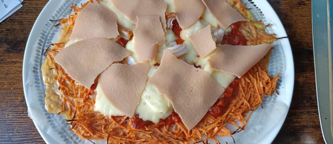 Galette carotte pizza raclette Galette carotte pizza raclette