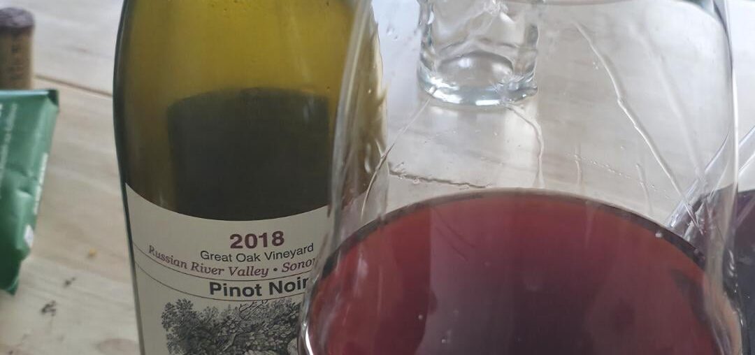 2018 Joseph Swan Russian River Pinot Noir Great Oak Vineyard