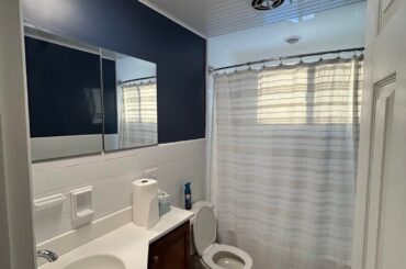 help make bathroom more homey and complete