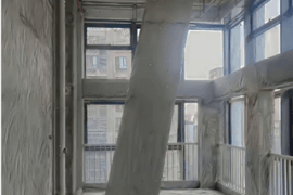 I bought an apartment with a pillar in the middle. Can any expert help me design it to make the pillar look better?