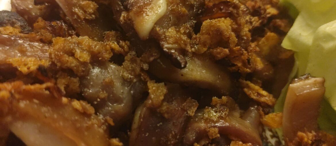 oreilles de porc au air fryer