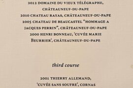 Epic Rhone Valley Lineup