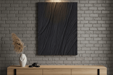 This wabi sabi art piece made my space feel calmer and more balanced