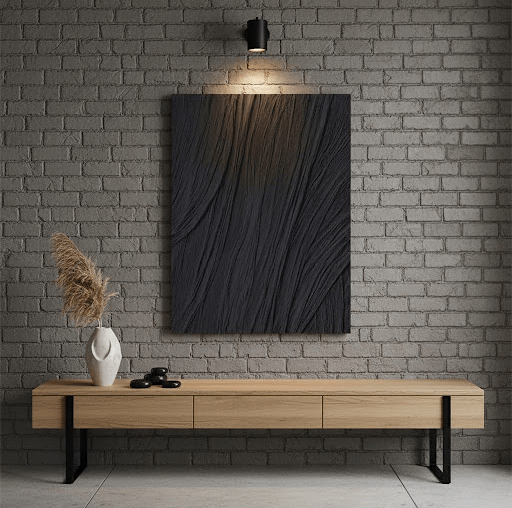 This wabi sabi art piece made my space feel calmer and more balanced