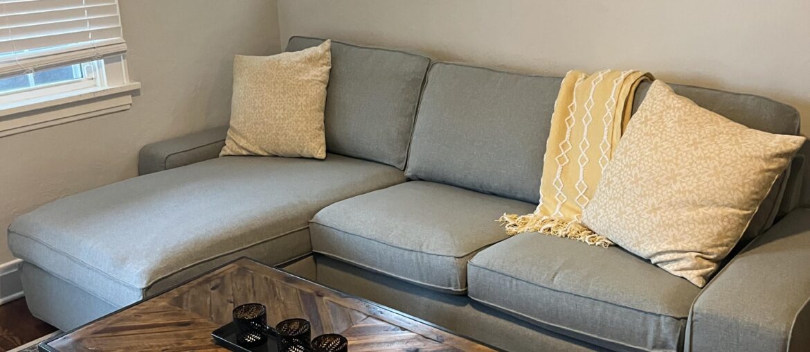 Lighting recommendations for corner behind couch
