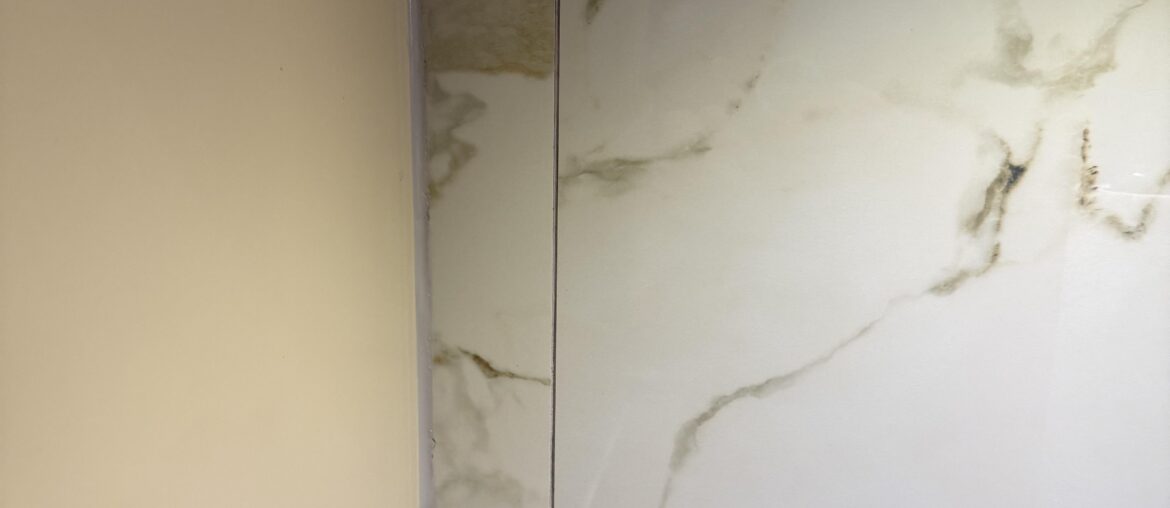 Would you ask the tiler to replace this?