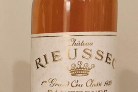1989 Château Rieussec Sauternes