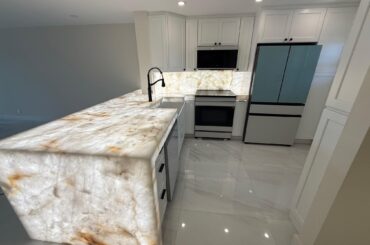 Backlighting tastefully done