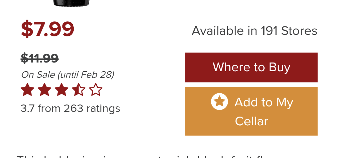 This might be the best value wine I've ever tried ($8 CAD)