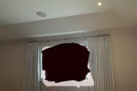 Full wall of velvet curtain -need help with colour choice