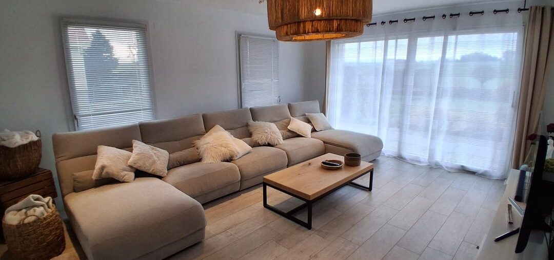 My modern sanctuary deep in the French countryside. Perfect spot to watch the rain fall over the fields.