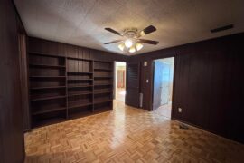 Wood paneling to keep or go