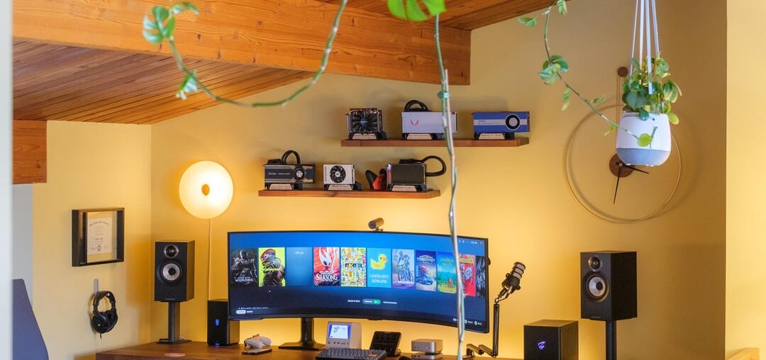 My home office in the loft