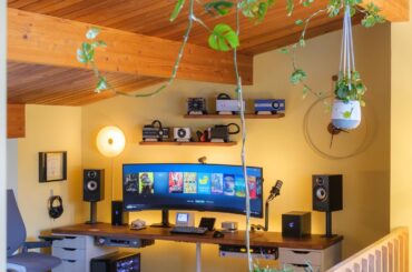 My home office in the loft