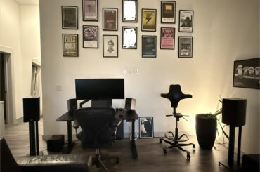 working on office wall in apartment. what should i do for lighting?