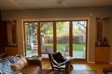 Window treatment advice for living room.