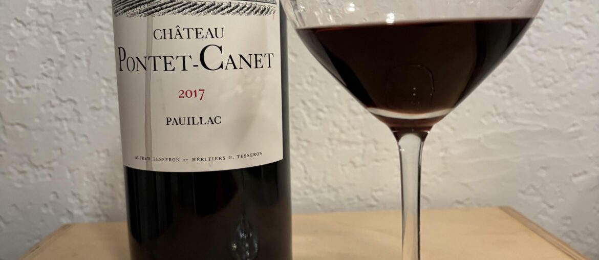 Chateau Pontet-Canet, Pauillac 2017