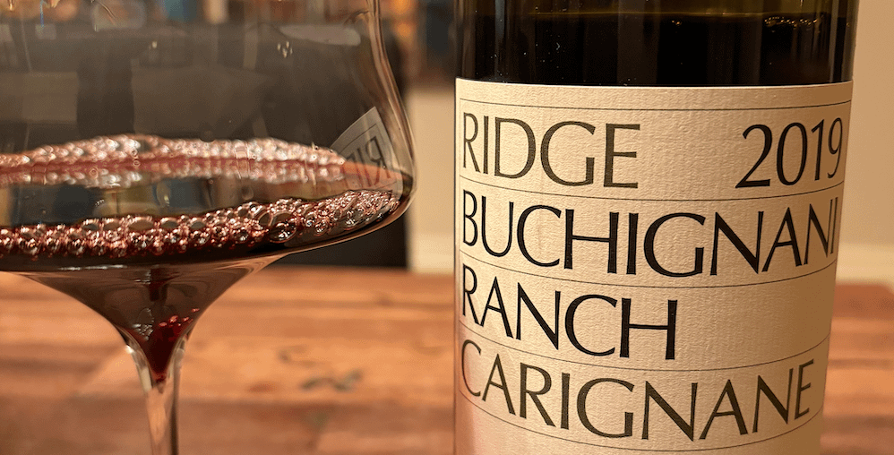 2019 Ridge Buchignani Carignane
