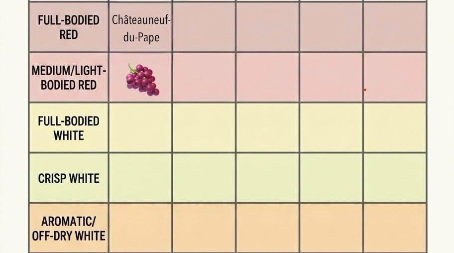 GATEWAY WINE MATRIX (Premium Benchmark Med/Light-Bodied Red) 2/40