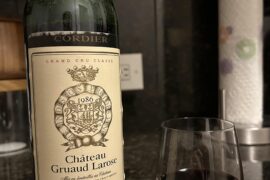 Cork was leaking a bit on this one