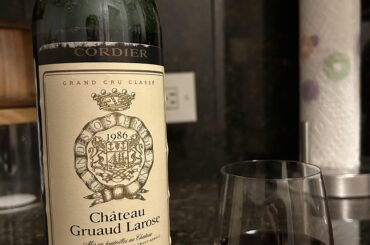 Cork was leaking a bit on this one