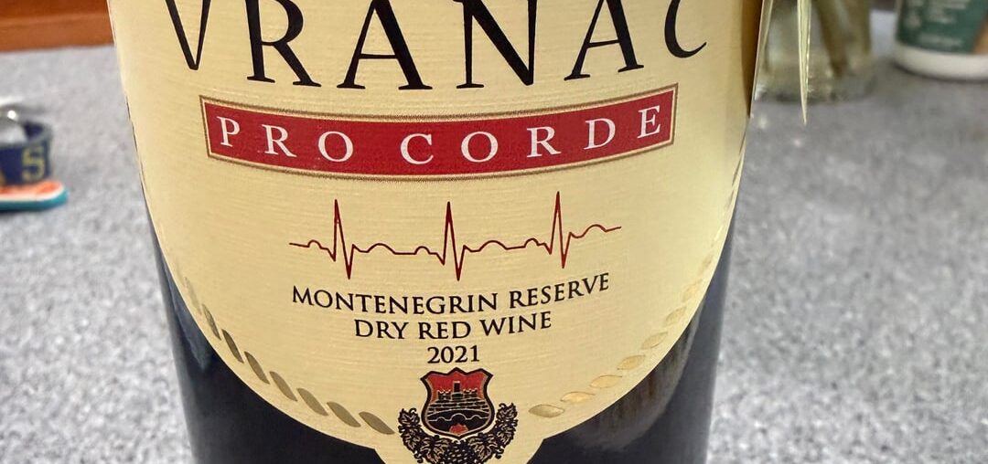 My first taste of Montenegro