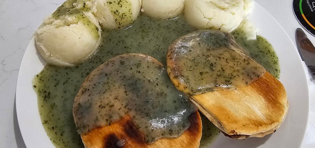 Traditional British Pie and Mash