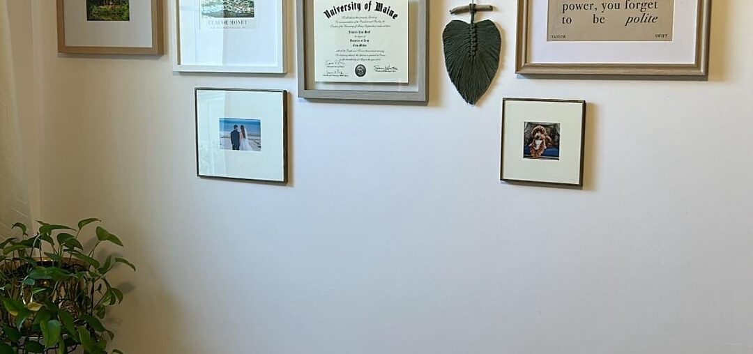 How would you arrange this gallery wall?