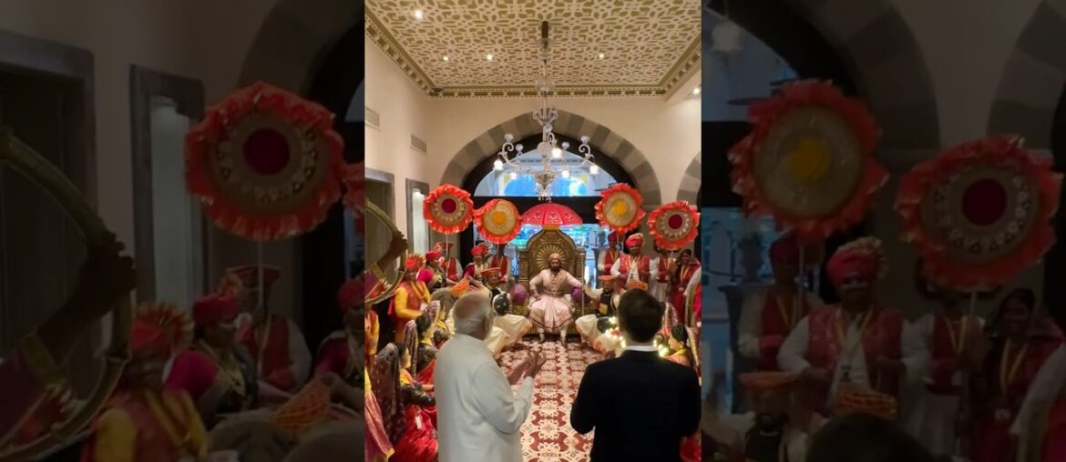 PM Modi, French President Macron witness vibrant Marathi culture in Mumbai PM Modi, French President Macron witness vibrant Marathi culture in Mumbai