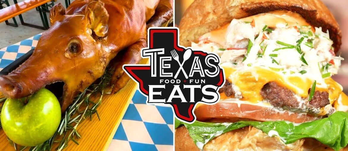 Texas Eats: Gigantic surf & burgers, whole roasted pigs, and decadent French dip sandwiches