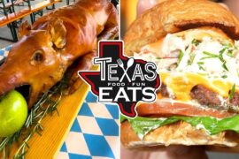 Texas Eats: Gigantic surf & burgers, whole roasted pigs, and decadent French dip sandwiches