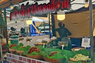 So many Gourmet Food stands here - Chiang Mai , Thailand February 13, 2026