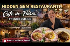 A Hidden French Gem in Puerto Vallarta 🇫🇷✨ | Café de Flores
