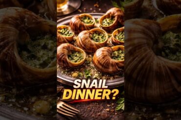 Would You Eat Snails? 🐌 (Escargot)
