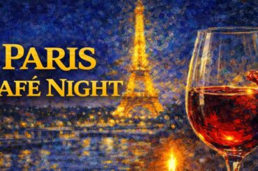 ☕ 𝗣𝗔𝗥𝗜𝗦 𝗖𝗔𝗙𝗘 𝗡𝗜𝗚𝗛𝗧— Romantic French Wine Lounge | Cozy Dinner Music