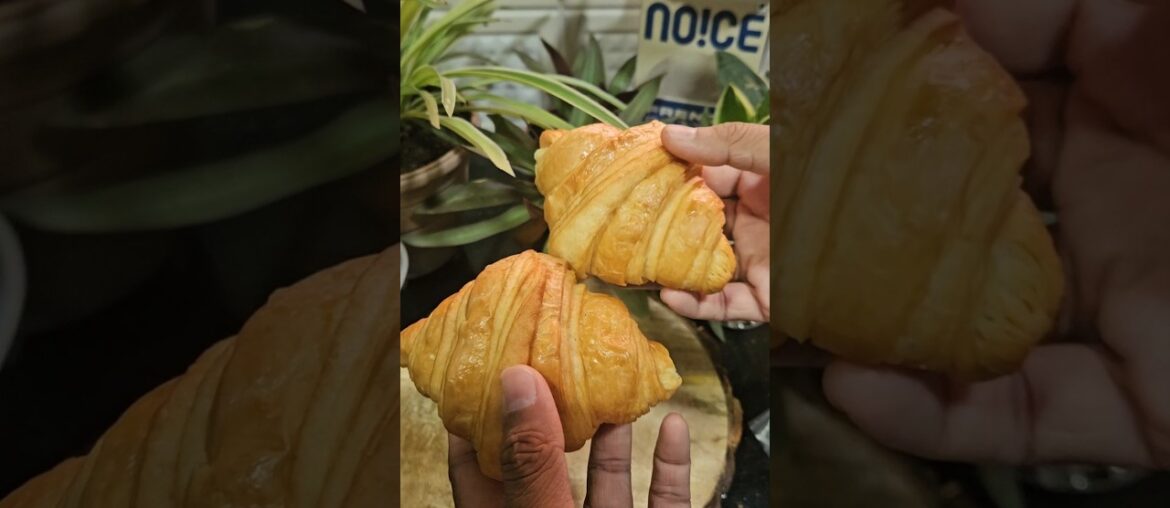 Fresh Butter Croissant by Noice | Let's Unwrap #shorts