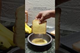 Ep.16 French toast 🍞✨#recipe #justakitchen #cooking #easyrecipe #food #frenchtoast#trending #shorts