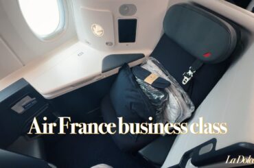 Air France A350 Business Class Experience