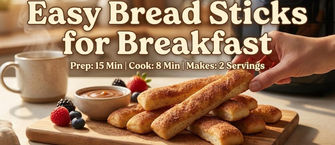 The Golden Minute: 15-Minute Cinematic Air Fryer French Toast Sticks