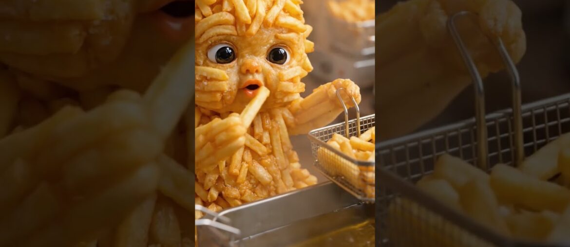 Cute Fries Baby Frying French Fries 🍟🔥 | ASMR Cooking Baby | Viral Shorts Cute Fries Baby Frying French Fries 🍟🔥 | ASMR Cooking Baby | Viral Shorts