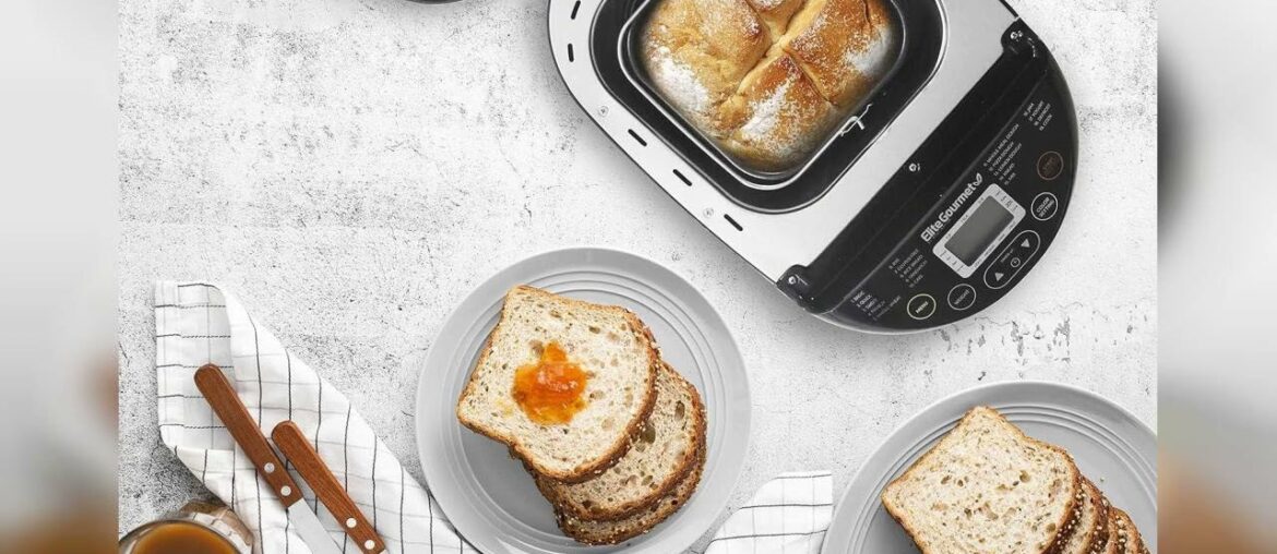 Review: Elite Gourmet Programmable Bread Maker, 2 lb Loaf, 3 Sizes, 19 Presets incl. Gluten-Fr...