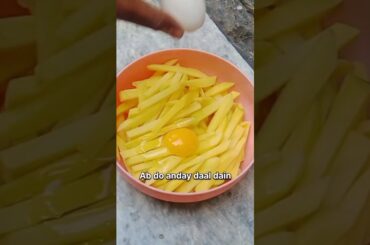 Crispy Anday Wala Fries in 30 Sec! 🍟🥚🌙 || Ramzan Iftar Special || TASTARA