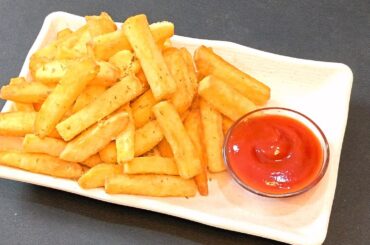 French Fries Recipe | Homemade Crispy French Fries Recipe
