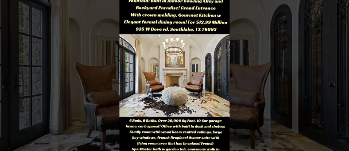 Gated in Majestic Breath-Taking Palace on 7 acres with indoor bowling alley and Backyard Paradise Gated in Majestic Breath-Taking Palace on 7 acres with indoor bowling alley and Backyard Paradise