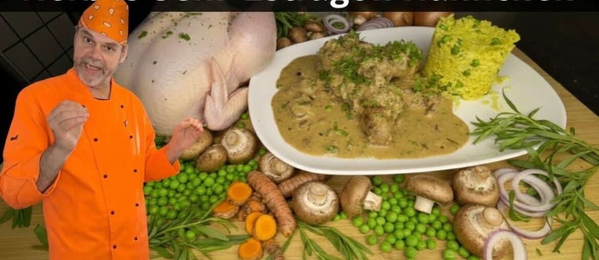 Senfsoße Hähnchen Rezept aus der französischen Küche 🍗 Wein, Sahne & Dijon! | Herbi’s Kitchen Senfsoße Hähnchen Rezept aus der französischen Küche 🍗 Wein, Sahne & Dijon! | Herbi's Kitchen