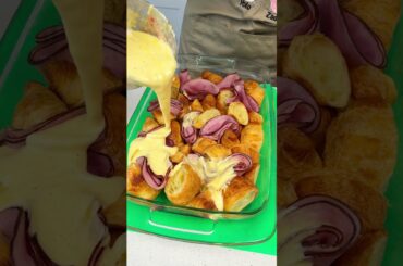 Gourmet breakfast idea!  #easyrecipe #recipe