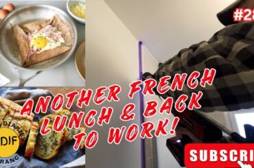 Calking & Lunching French Style: Garlic Bread, Puff Pastry & Sunday Fun in France 🇫🇷 #283