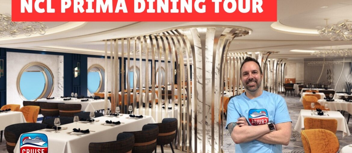 NCL Prima Dining Tour NCL Prima Dining Tour